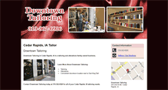 Desktop Screenshot of downtowntailoring.com